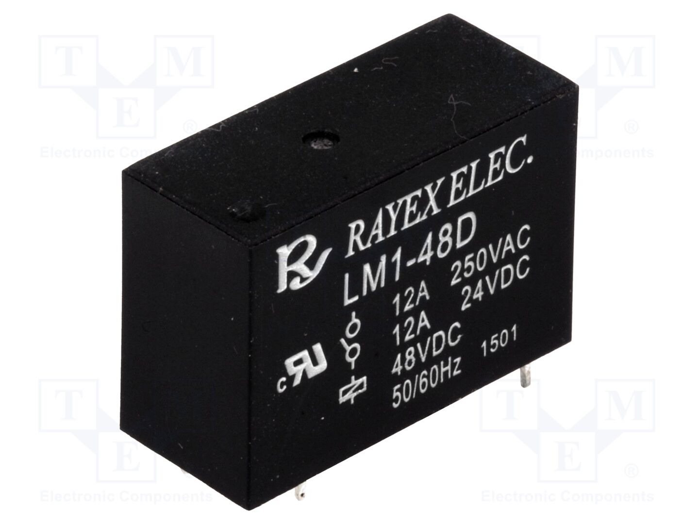 Recoy/RAYEX ELECTRONICS LM1-48D Sähkömagneettinen rele 48VDC