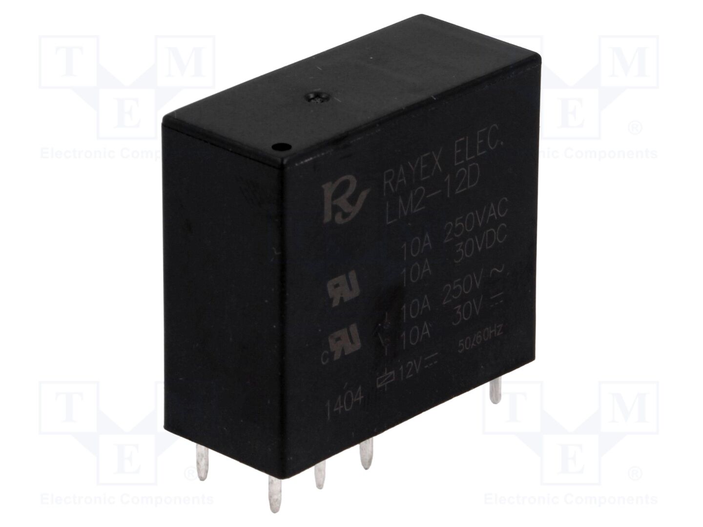 Recoy/RAYEX ELECTRONICS LM2-12D Sähkömagneettinen rele 12VDC