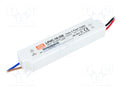 MEAN WELL LPHC-18-350 LED-virtalähde 16,8W 350mA 6-48VDC