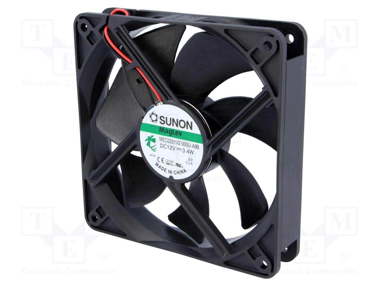 SUNON MEC0251V2-A99 Aksiaalipuhallin 12VDC