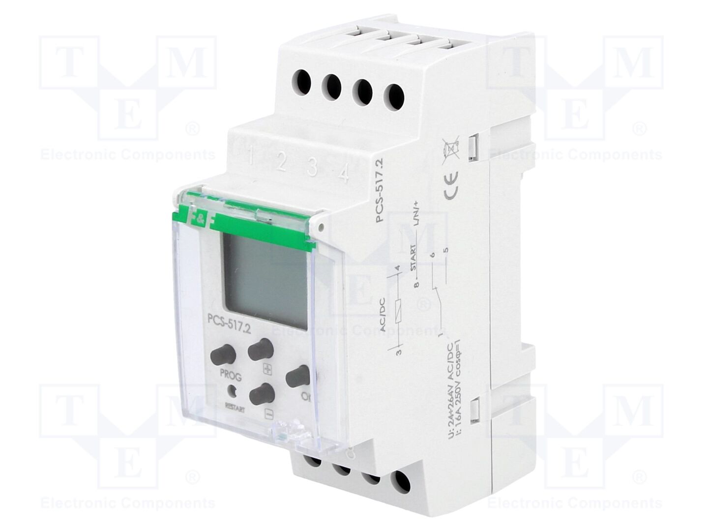 F&F PCS-517 Digitaalinen ajastin 0,25s÷99h59min59s