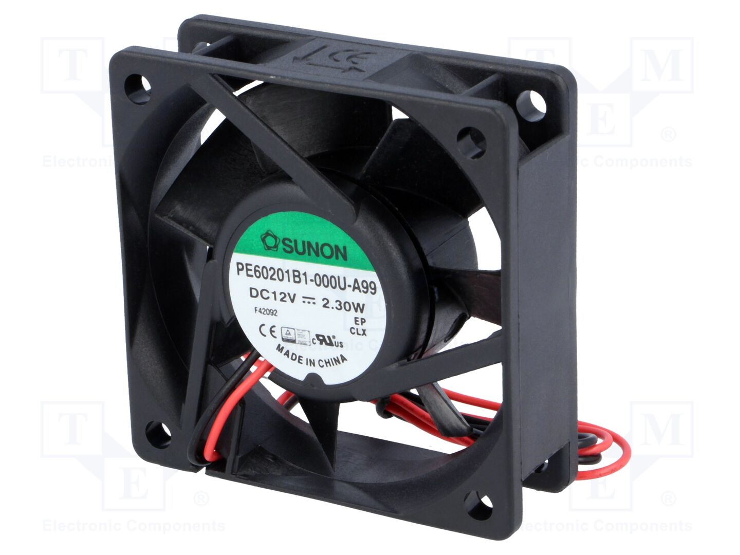 SUNON PE60201B1-A99 Aksiaalituuletin 12VDC