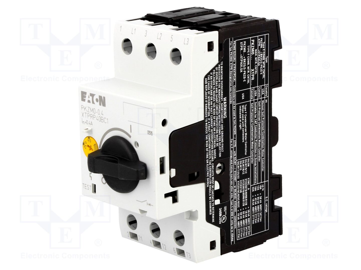 EATON ELECTRIC PKZM0-0.4 Moottorinsuojakatkaisija 0.09kW