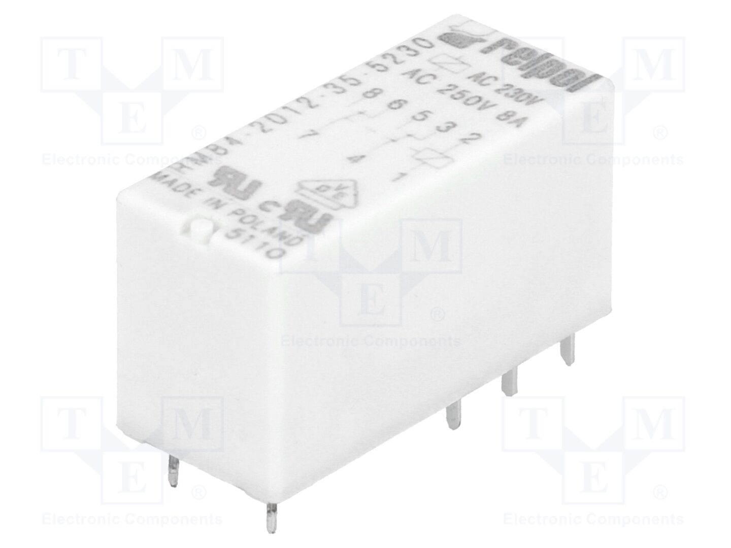 RELPOL RM84-2012-35-5230 Sähkömagneettinen rele 230VAC