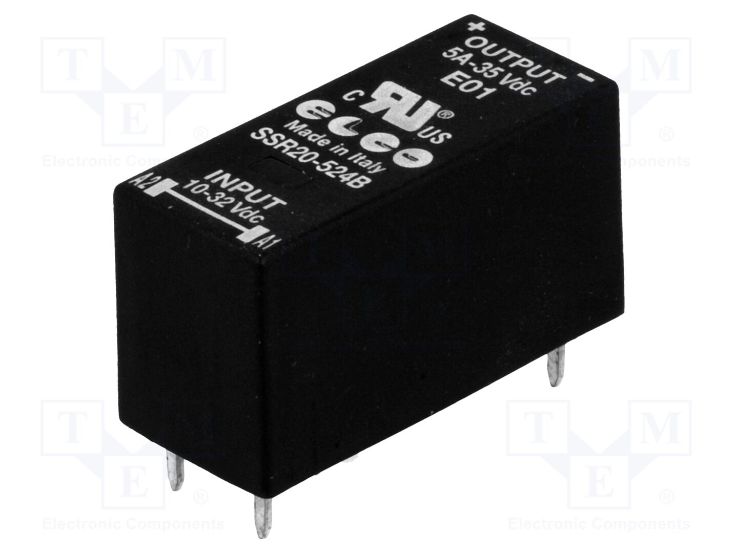 ELCO SRL SSR20-524B Puolijohderele 5A