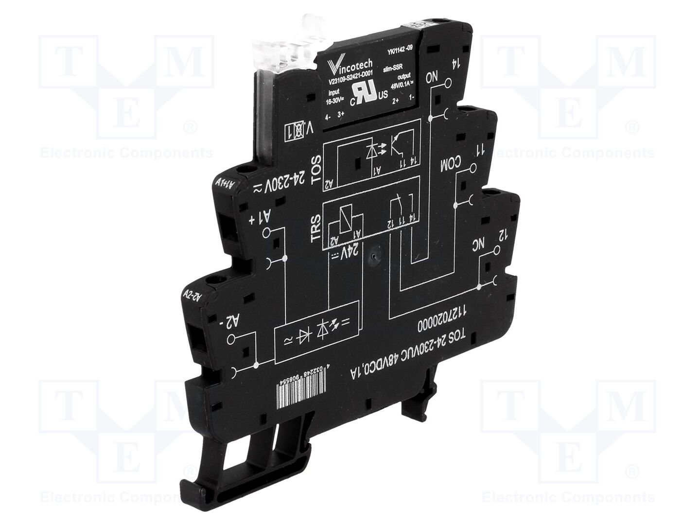 WEIDMÜLLER TOS-24-230VUC-0.1A Puolijohderele 0.1A