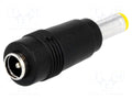 ESPE ZS21X55/17X55 Virtaadapteri 5,5/1,7 mm suora liitin 7A (50 kpl erä)