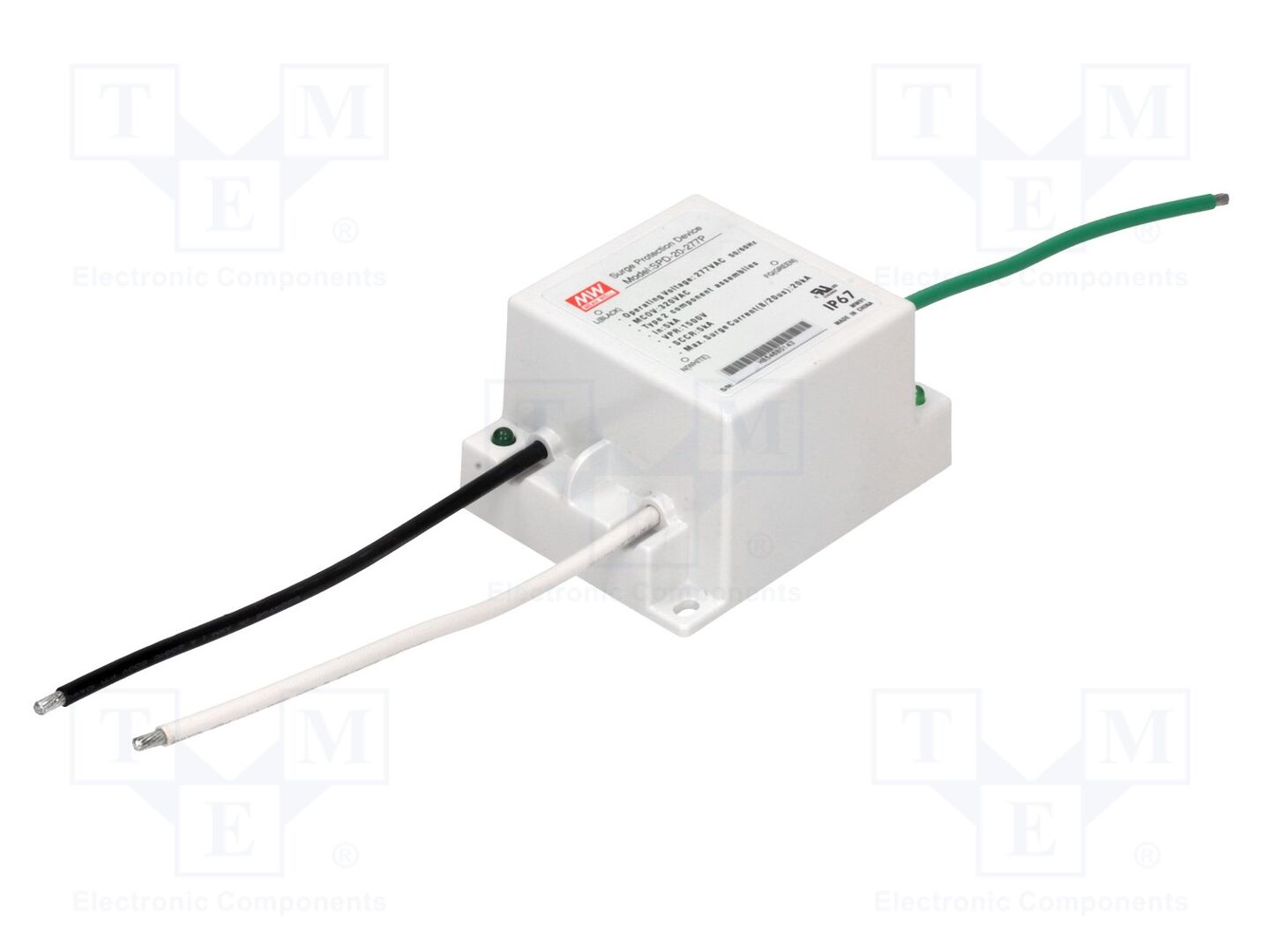 MEAN WELL SPD-20-277P Surge Arrester 20kA 277VAC