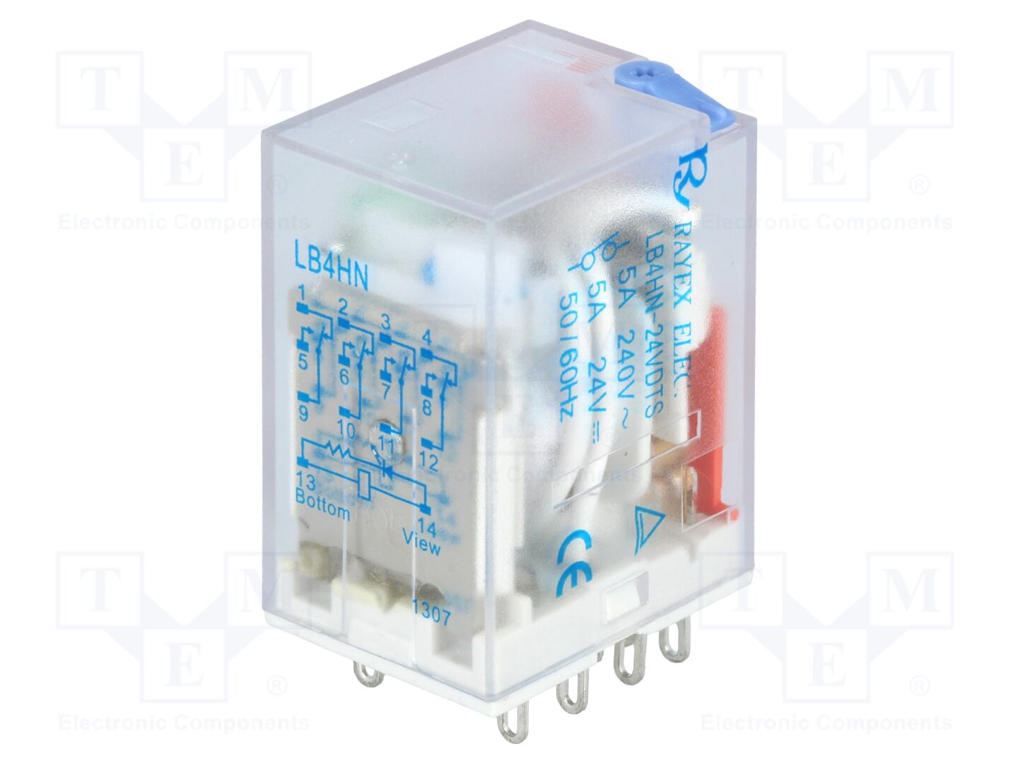 Recoy/RAYEX ELECTRONICS LB4HN-24DTS Sähkömagneettinen rele 24VDC