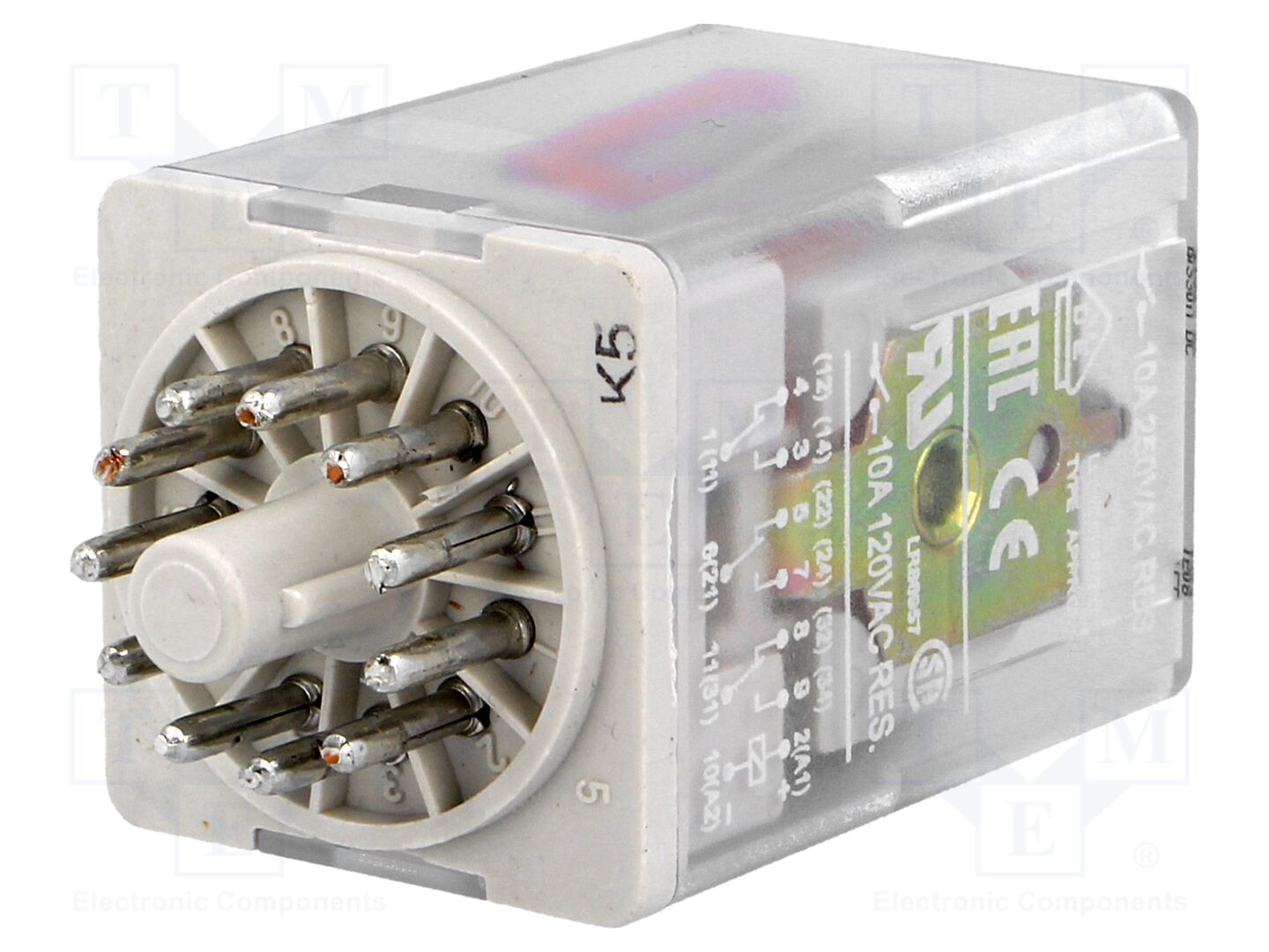 RELPOL R15-3P-220DC-WTLD Sähkömagneettinen rele 220VDC