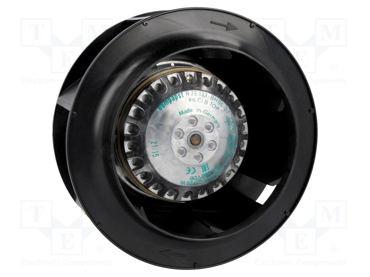 EBM-PAPST R2E133-BH66-07 Puhallin AC 230VAC