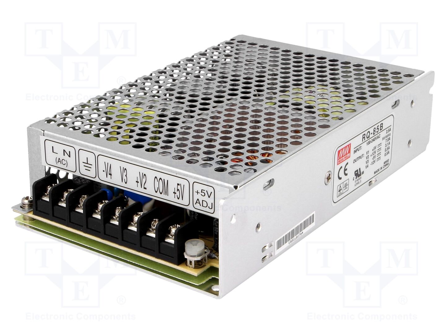 MEAN WELL RQ-85B Sisäänrakennettu kytkentävirtalähde 80,7W 5VDC