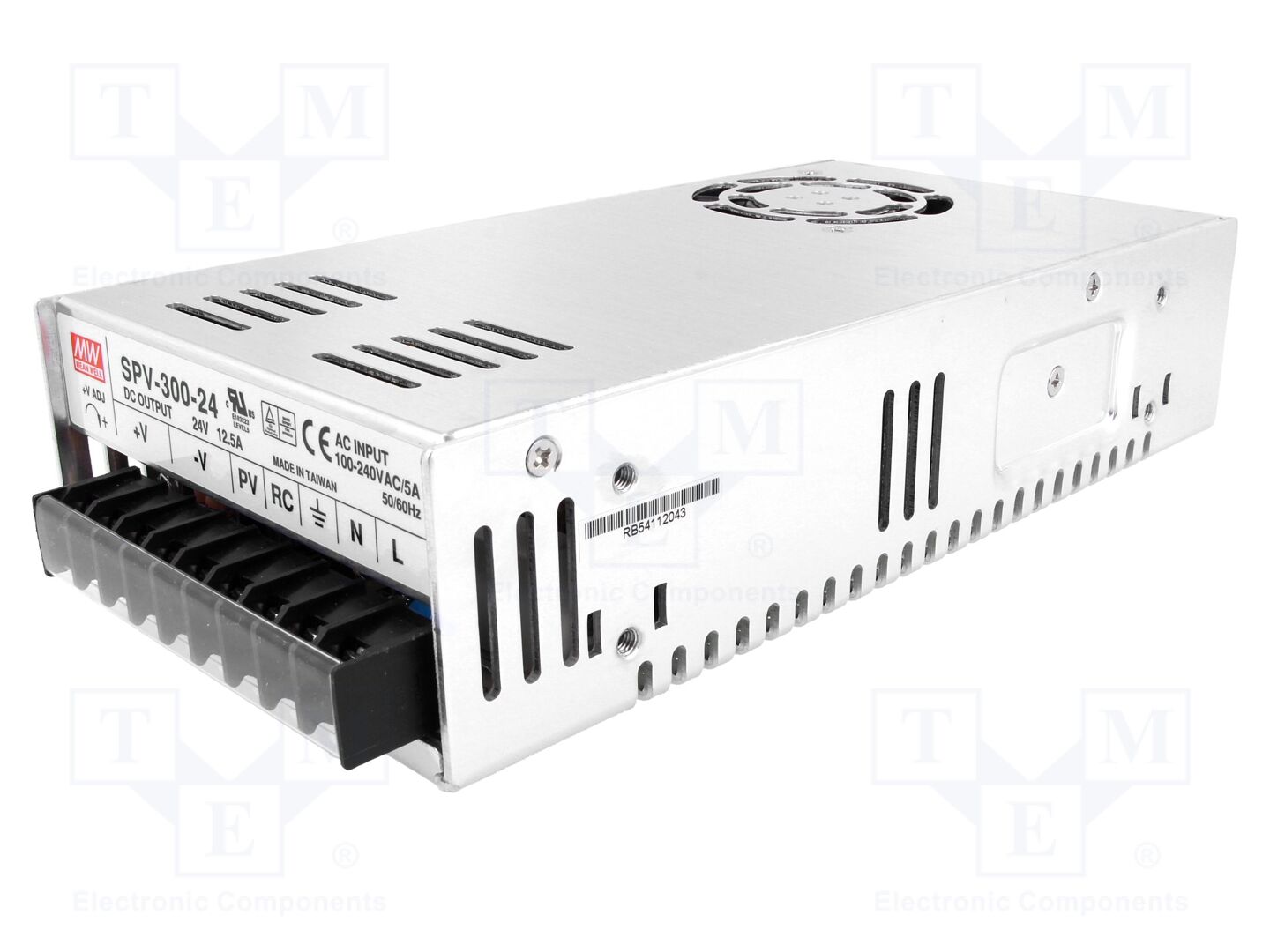 MEAN WELL SPV-300-24 Sisäänrakennettu kytkentäsähkölaite 300W 24V