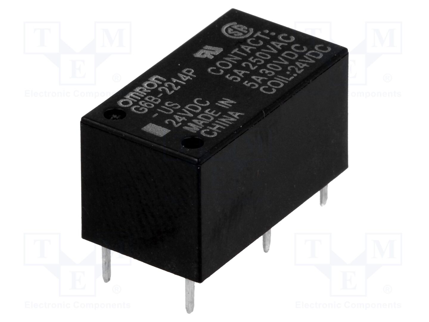 OMRON Electronic Components G6B-2214P-US-24DC Sähkömagneettinen rele 24VDC