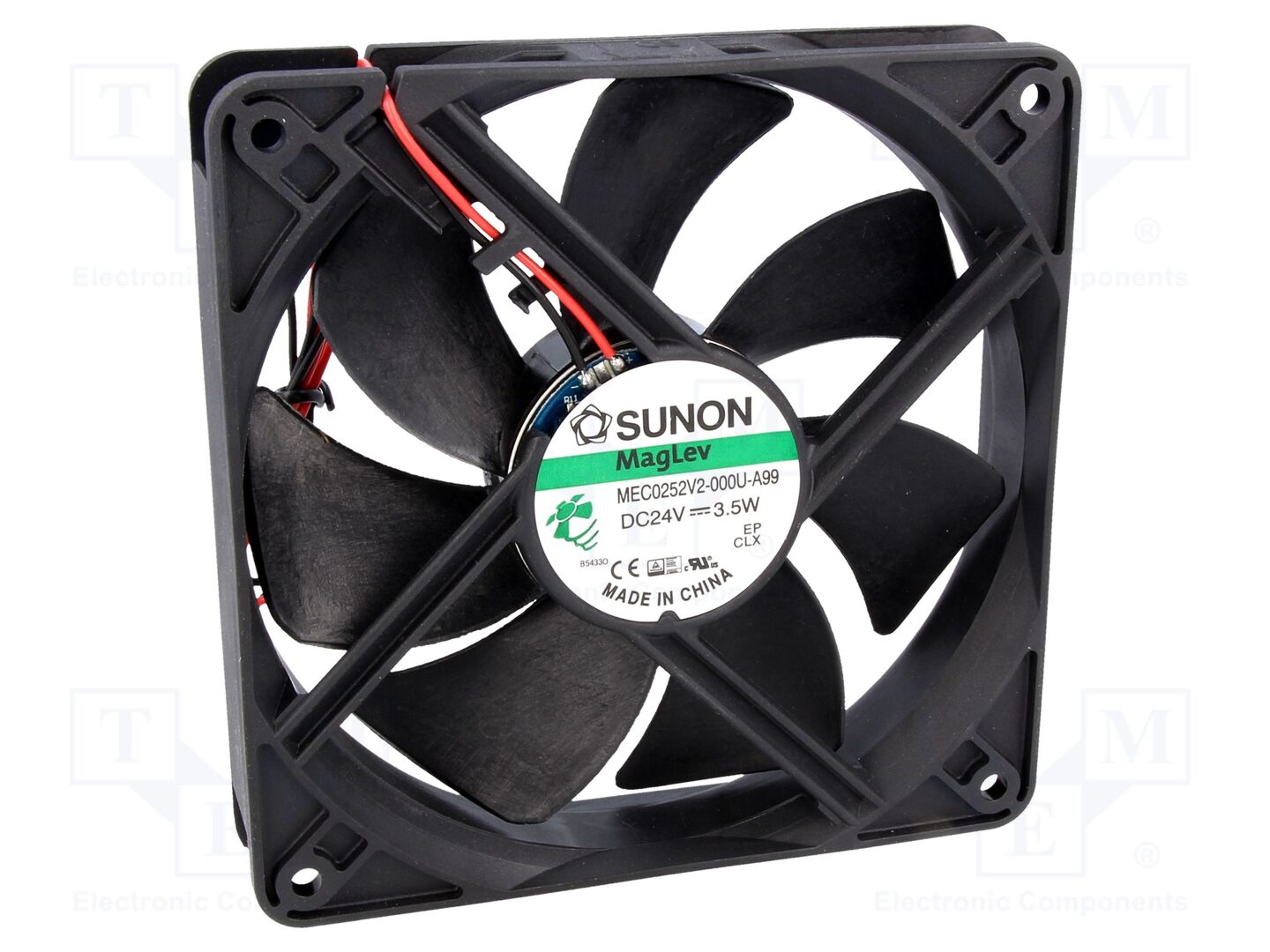 SUNON MEC0252V2-A99 Aksiaalituuletin 24VDC