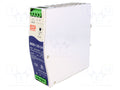 MEAN WELL WDR-120-24 DIN-kiskolle asennettava kytkentäsähkönsyöttö 120W 24VDC