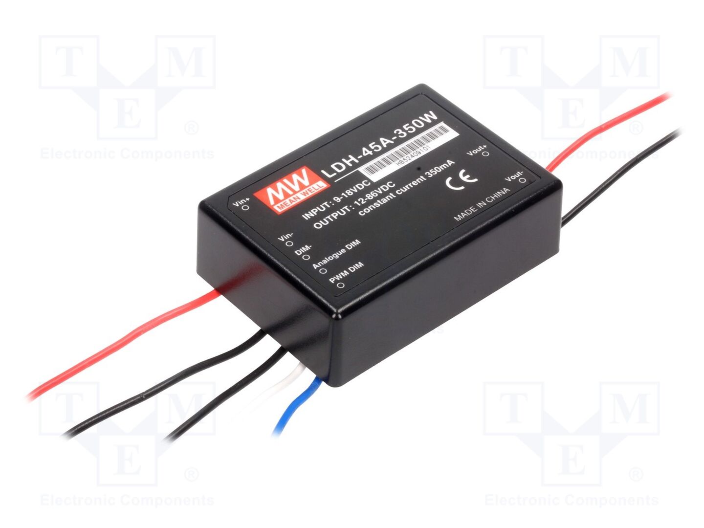 MEAN WELL LDH-45A-350W DC/DC-muunnin 30W