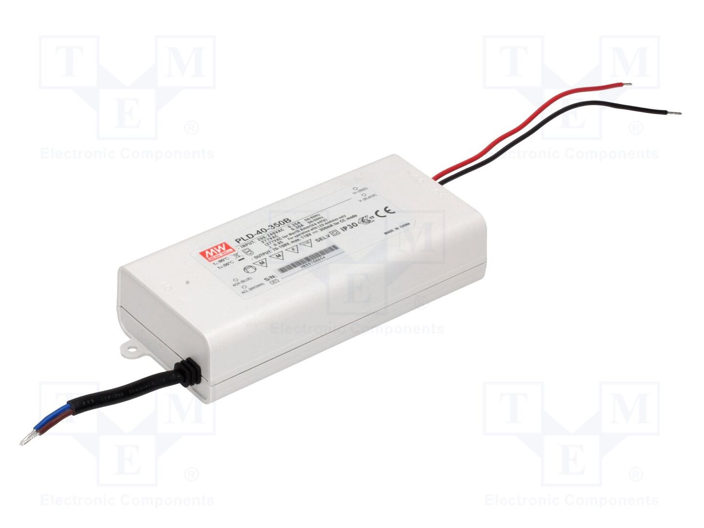 MEAN WELL PLD-40-350B LED-verkkolaite 37,8W 350mA