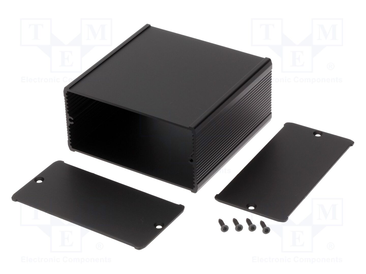 FISCHER ELEKTRONIK TUF-105-52-100-SA Kotelo paneelilla 105x100x52mm