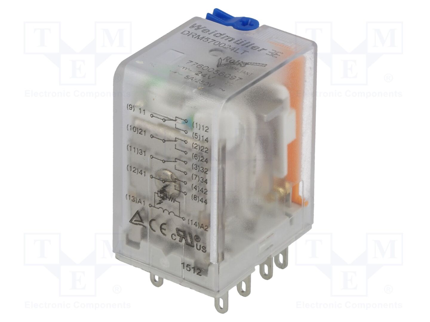 WEIDMÜLLER DRM570024LT Sähkömagneettinen rele 24VDC