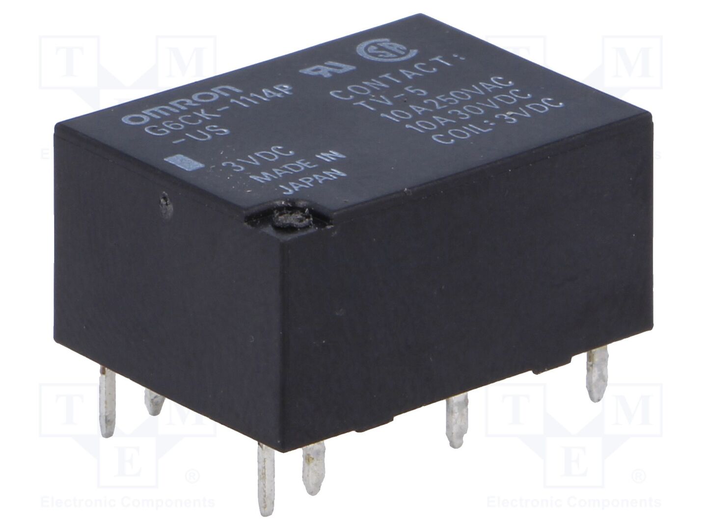 OMRON Electronic Components G6CK-1114P-US-3DC Miniatyyrirele 3VDC