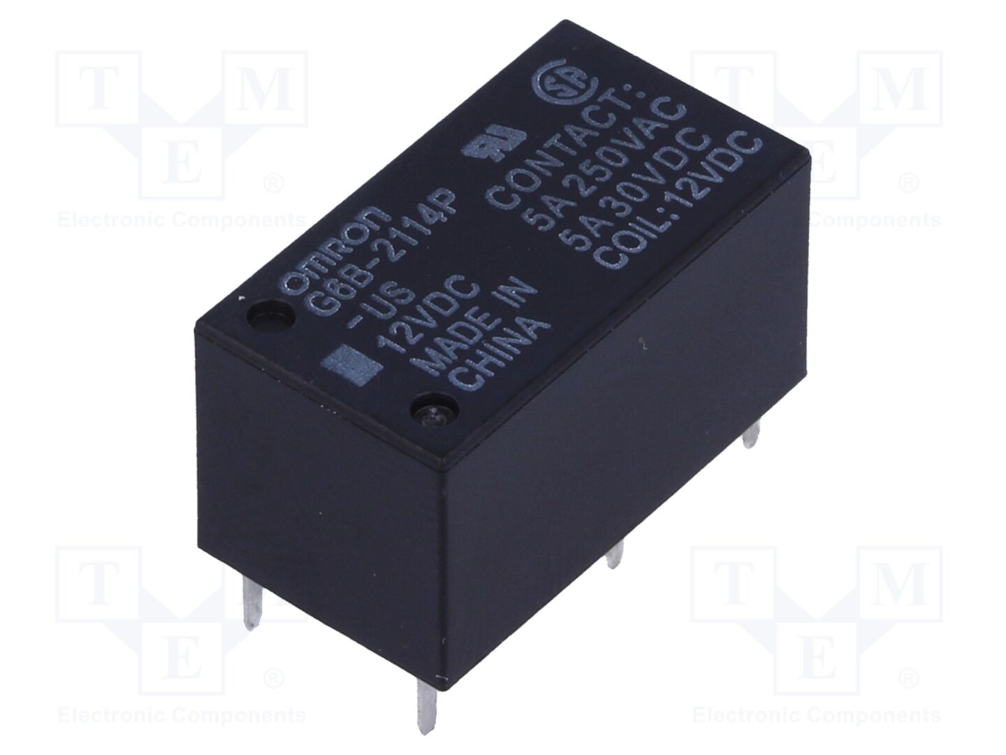 OMRON Electronic Components G6B-2114P-US-12DC Sähkömagneettinen rele 12VDC
