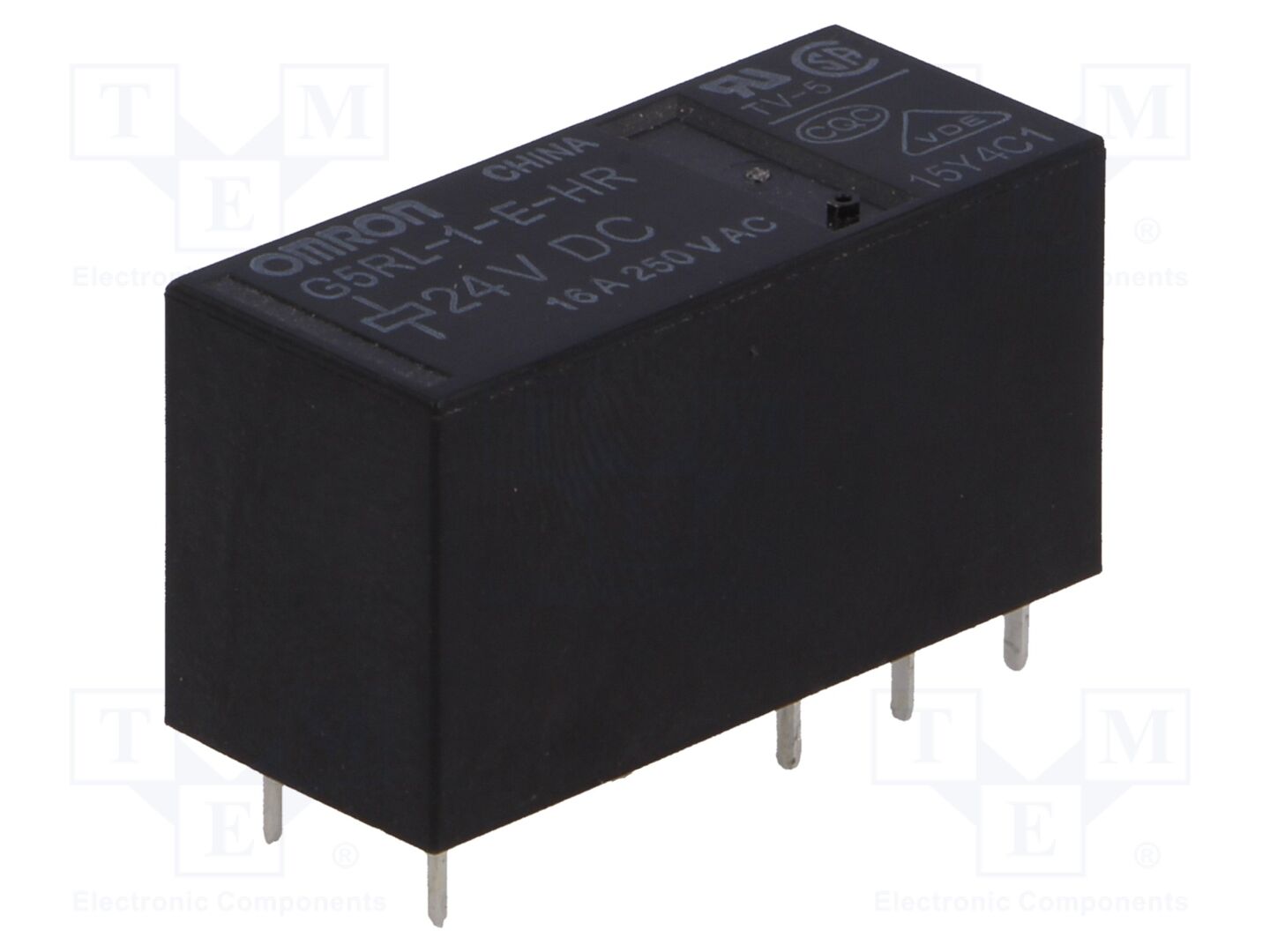 OMRON Electronic Components G5RL-1-E-HR-24DC Sähkömagneettinen rele 24VDC