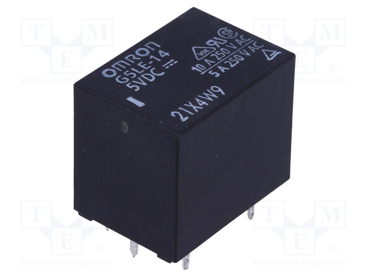 OMRON Electronic Components G5LE-14-5 Sähkömagneettinen rele 5VDC (50 kpl erä)