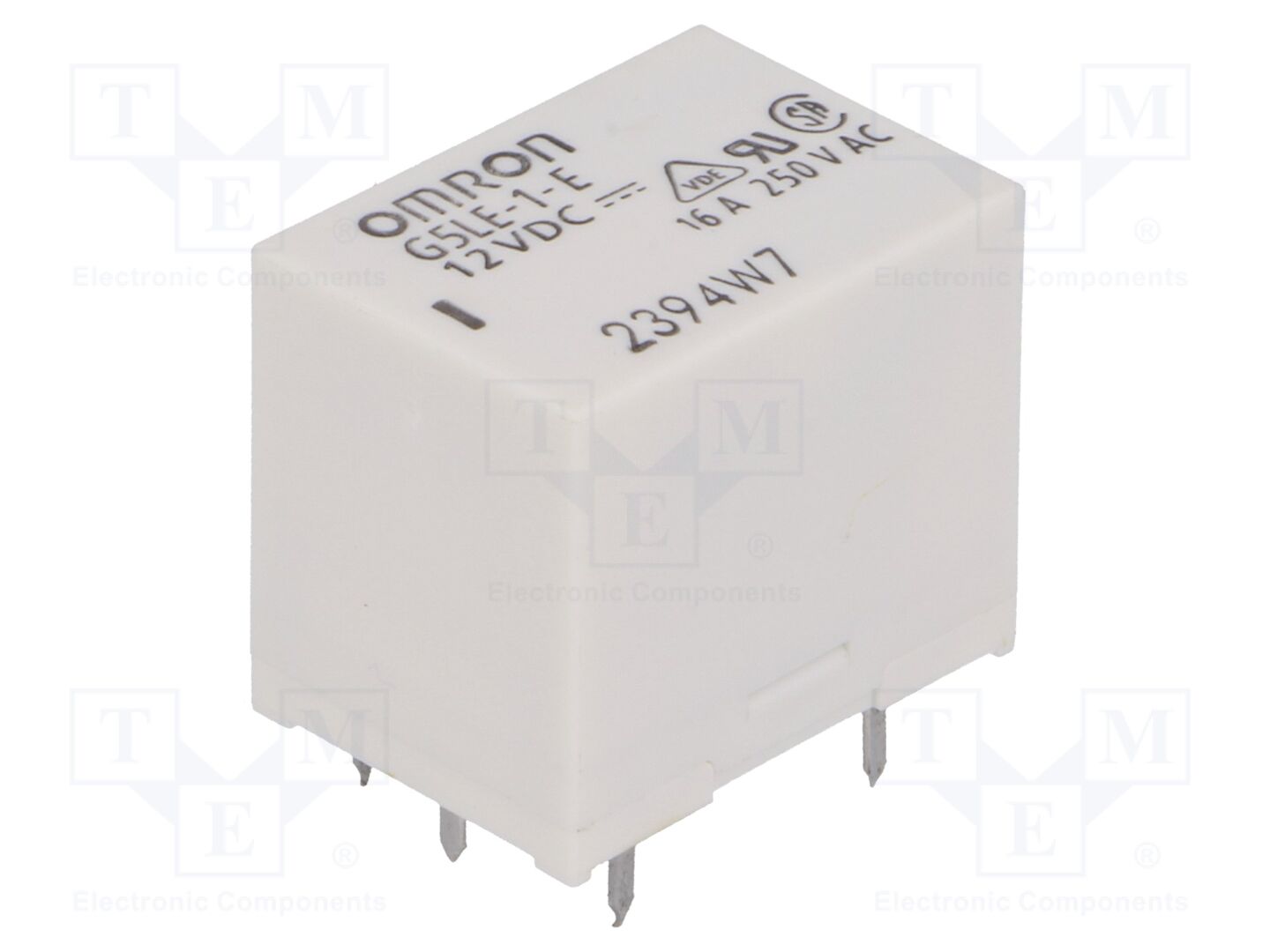 OMRON Electronic Components G5LE-1-E-12 Sähkömagneettinen rele 12VDC
