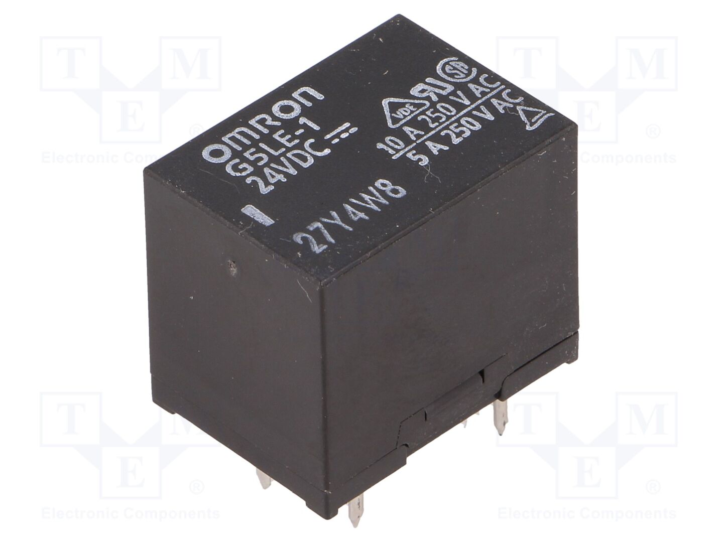 OMRON Electronic Components G5LE-1-24 Sähkömagneettinen rele 24VDC