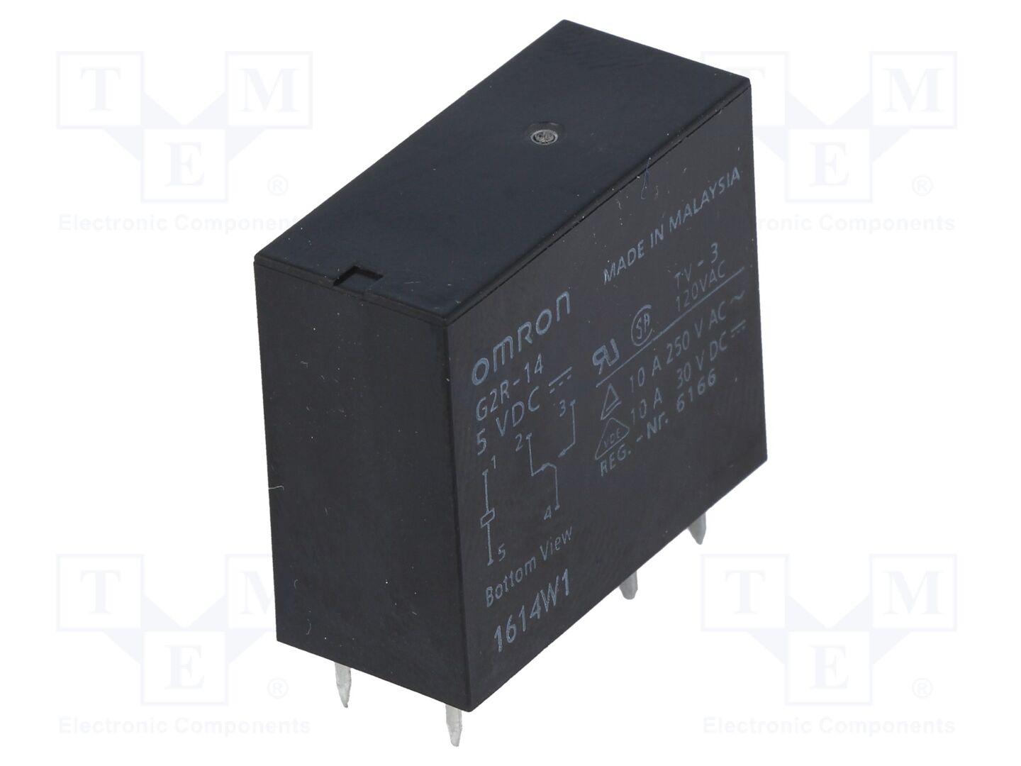 OMRON Electronic Components G2R-14-5DC Sähkömagneettinen rele 5VDC