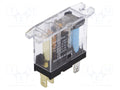 OMRON Electronic Components G2R-1A-T-12DC Sähkömagneettinen rele 12VDC