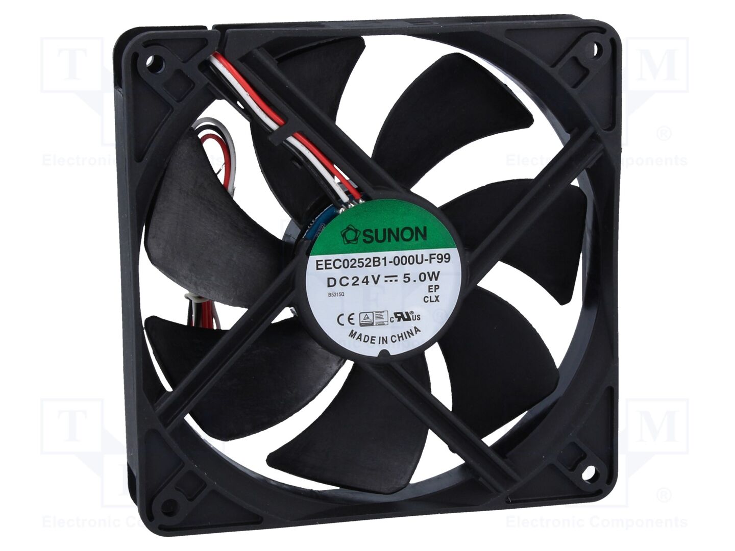SUNON EEC0252B1-F99 Aksiaalipuhallin 24VDC