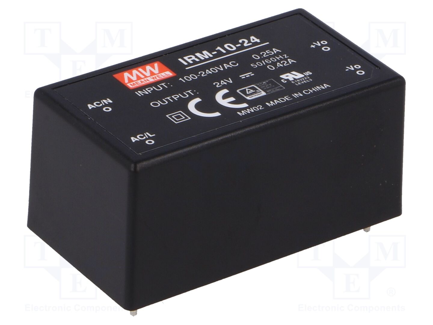 MEAN WELL IRM-10-24 AC/DC-muunnin 10.08W