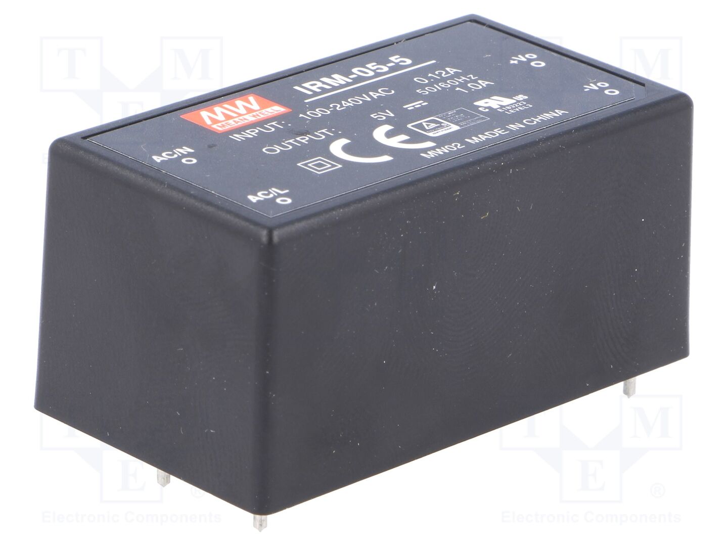 MEAN WELL IRM-05-5 PCB AC/DC muunnin 5W