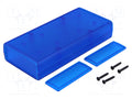 HAMMOND 1593XTBU Kotelo paneelilla 66x140x28mm