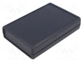 HAMMOND 1593NBK Kotelo paneelilla 75x111x25mm