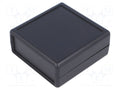 HAMMOND HM-1593KBK Kotelo paneelilla 66x67x28mm