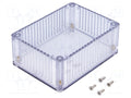HAMMOND 1591STCL Yleiskotelo 82x110x40mm