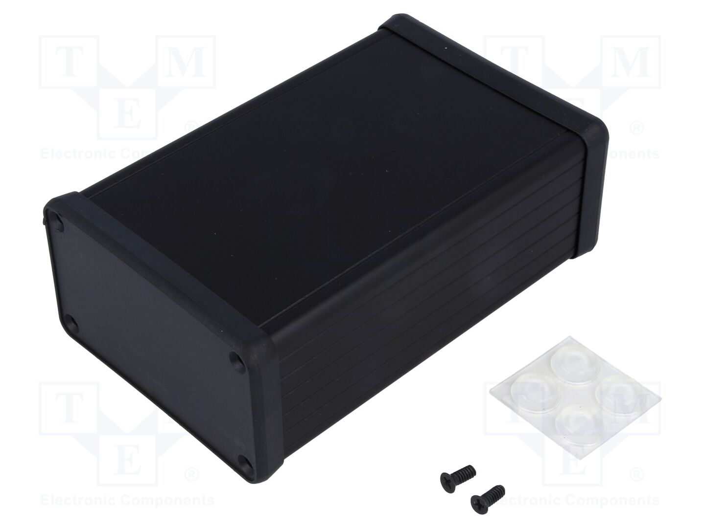 HAMMOND HM-1455K1202BK Kotelo paneelilla 78x120x43mm
