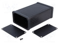 HAMMOND 1455K1201BK Kotelo paneelilla 78x120x43mm