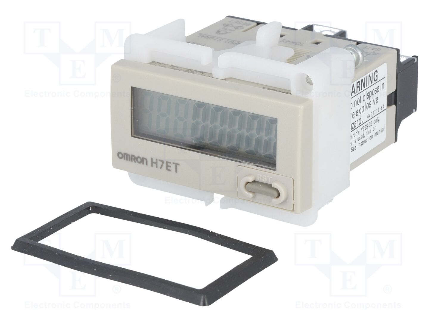 OMRON H7ET-N1 Tuntilaskuri LCD