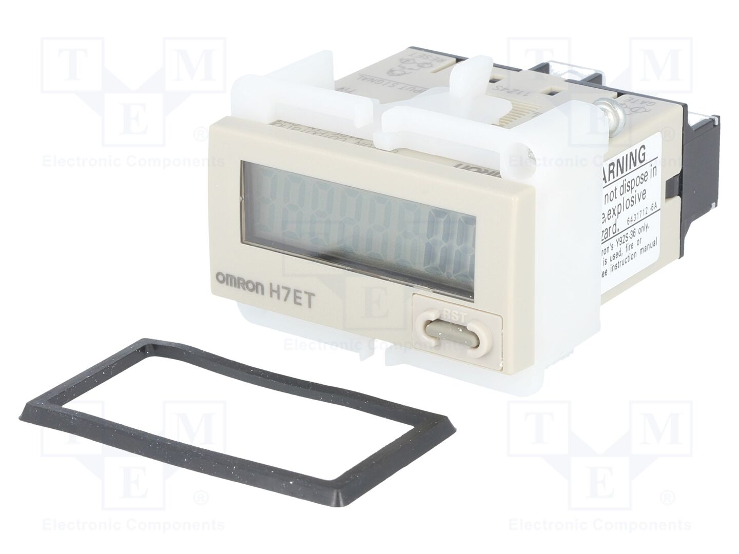 OMRON H7ET-N Tuntilaskuri LCD