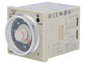 OMRON H3CR-A24AC/DC Analoginen ajastin 0,05s-300h