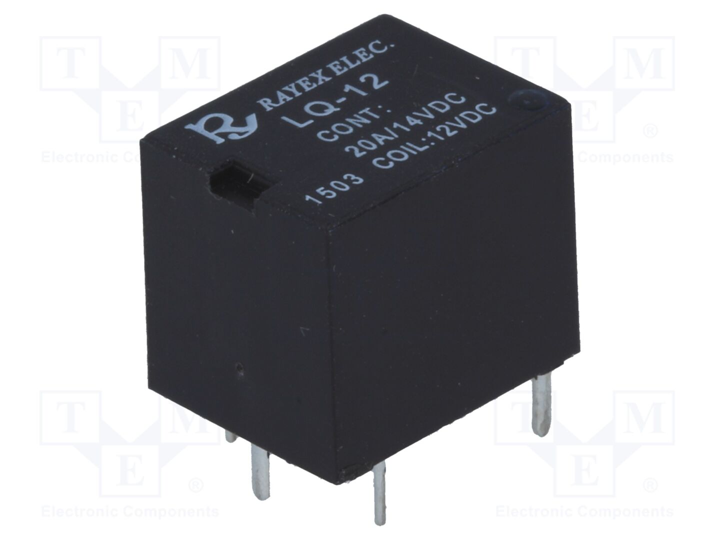 Recoy/RAYEX ELECTRONICS LQ-12 Sähkömagneettinen rele 12VDC (50 kpl erä)