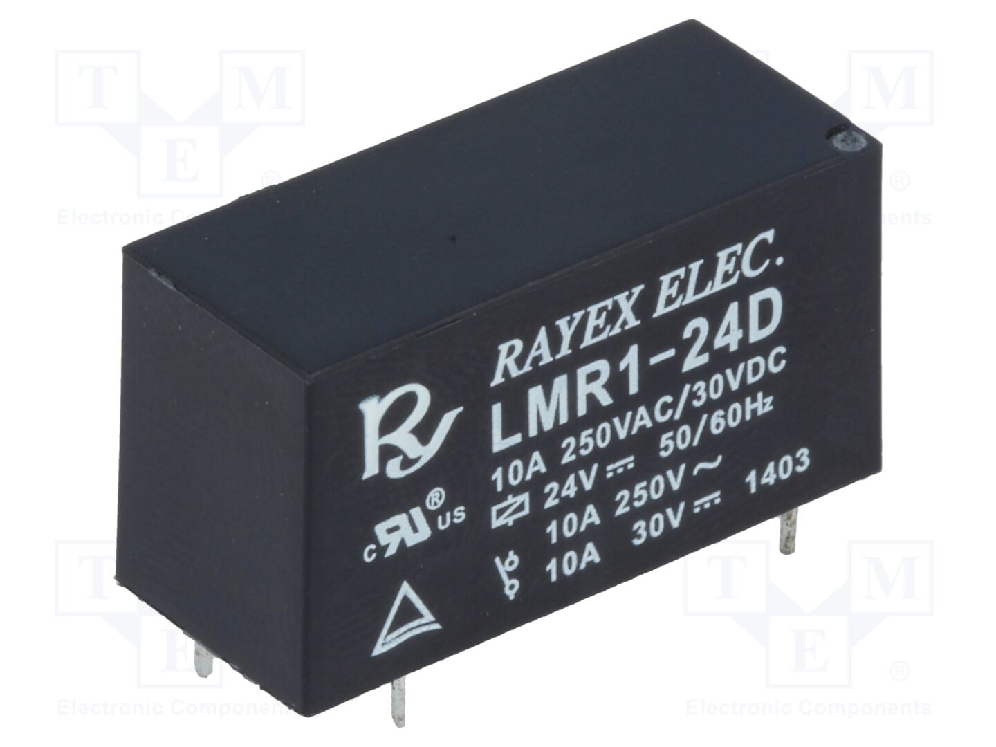 Recoy/RAYEX ELECTRONICS LMR1-24D Sähkömagneettinen rele 24VDC