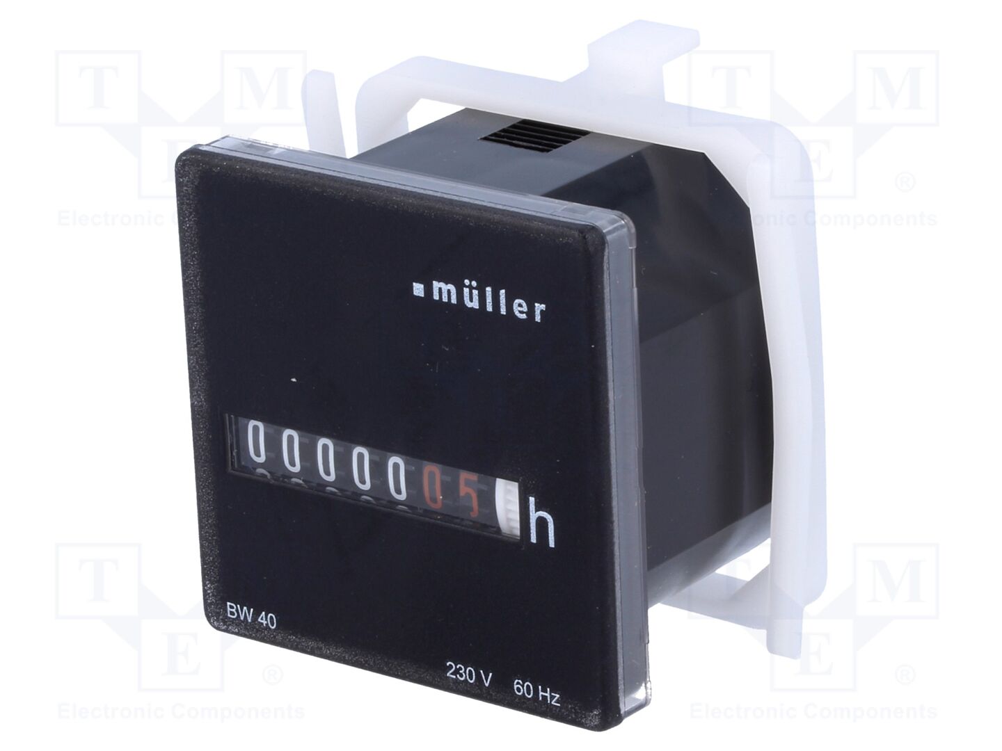 MÜLLER LCP2-BW230VAC Käyntituntilaskuri BW4018-23060