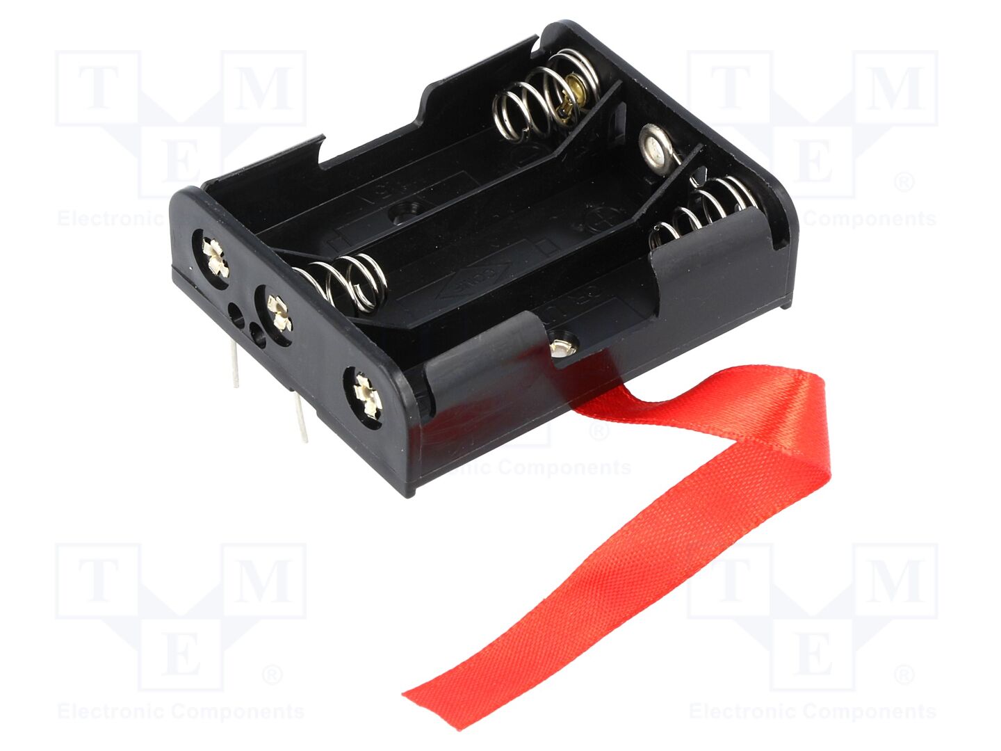 KEYSTONE KEYS2464RB Paristokotelo piirilevylle 3 x AA (50 kpl erä)