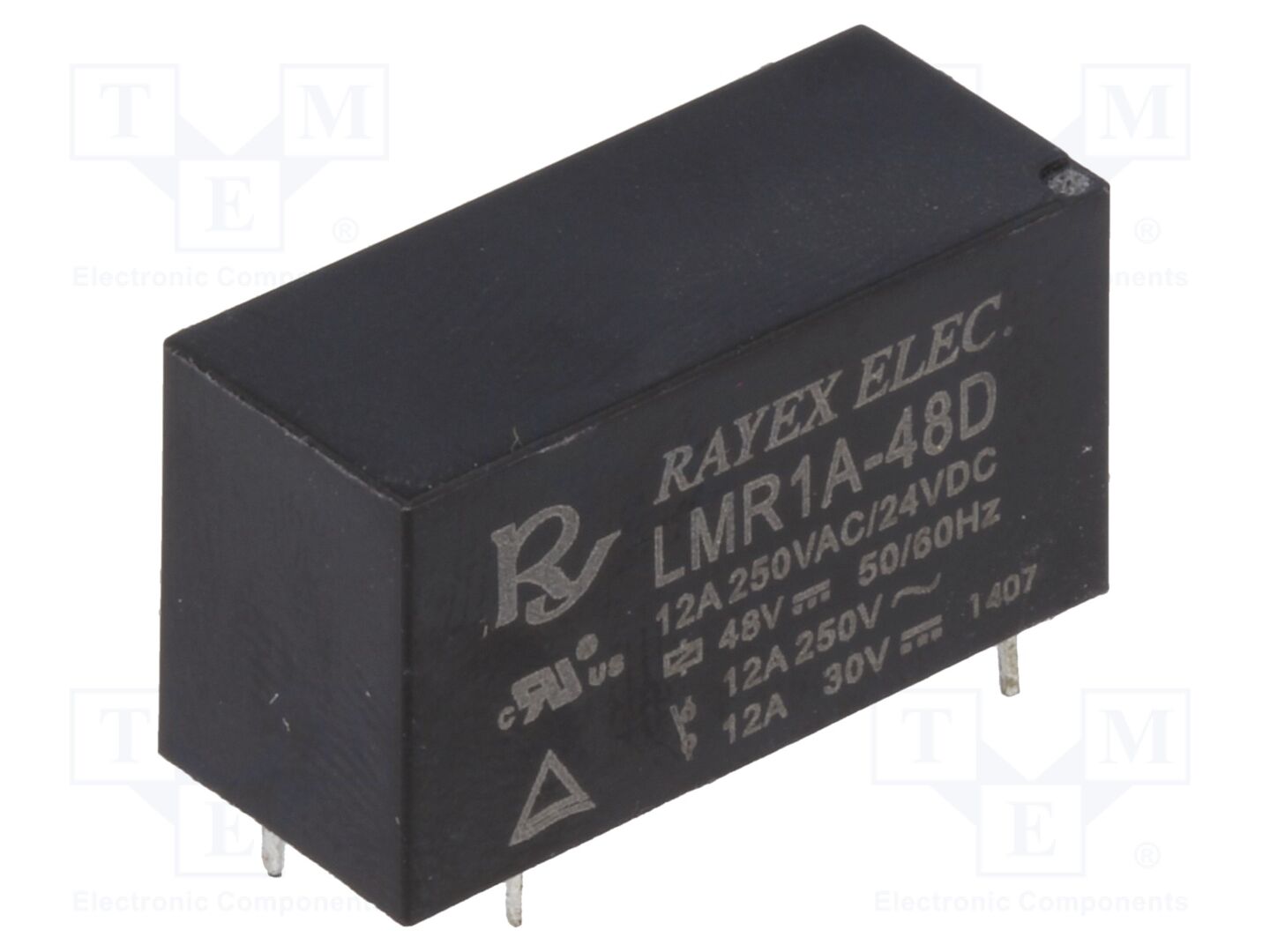 Recoy/RAYEX ELECTRONICS LMR1A-48D Sähkömagneettinen rele 48VDC (50 kpl erä)