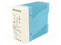 MEAN WELL MDR-40-12 DIN-kiskoon asennettava kytkentävirtalähde 40W 12VDC